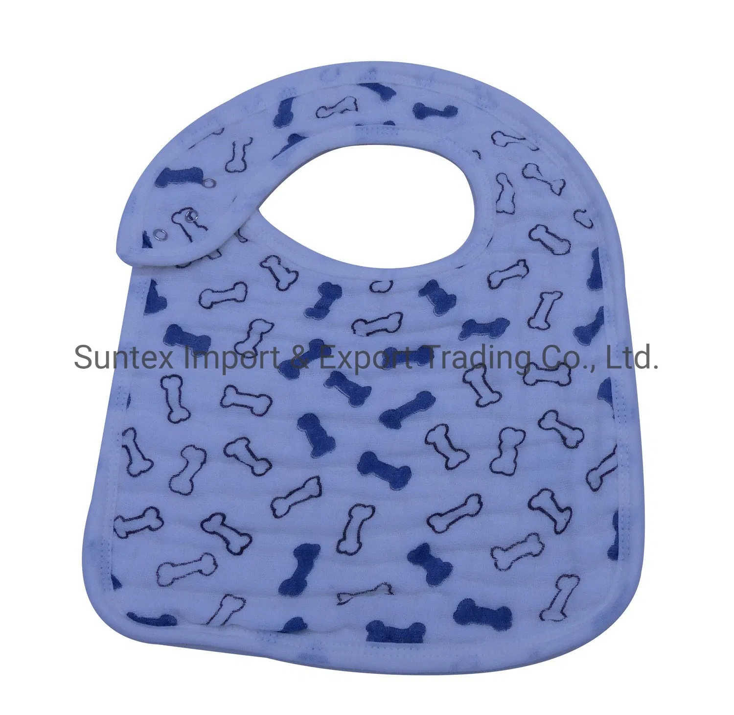 Clouds-Organic Cotton Baby Muslin Bandana Bibs