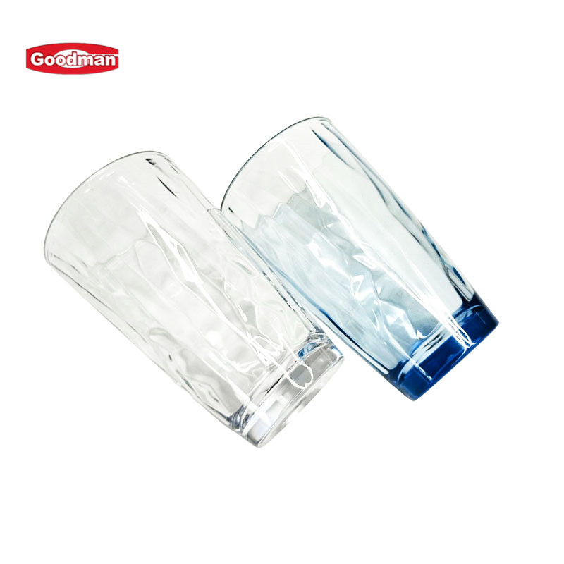 Hight Quality 300ml Coffee Juice Cup Custom Logo Drink Glass Plastic Reusable Cups