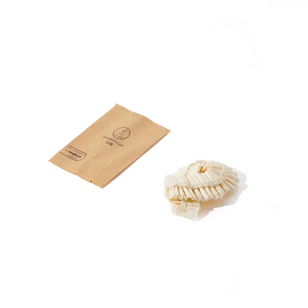 Eco Friendly Kraft Paper Bag Packaging Hotel Amenities Set