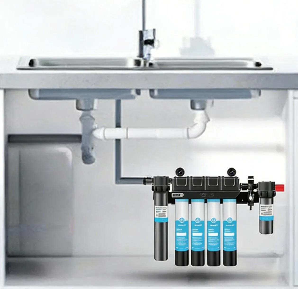 Desktop Portable Coffee Tap Water Filter, Suitable for Hotels and Restaurants, Coffee Shops, Water Filter
