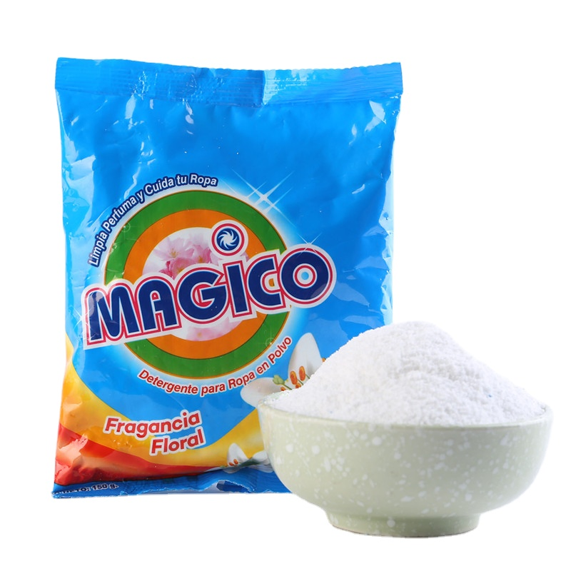 Small Middle Big Large Packages Rich Foaming Stain Fast Removal Detergent Powder Pleasant Odor
