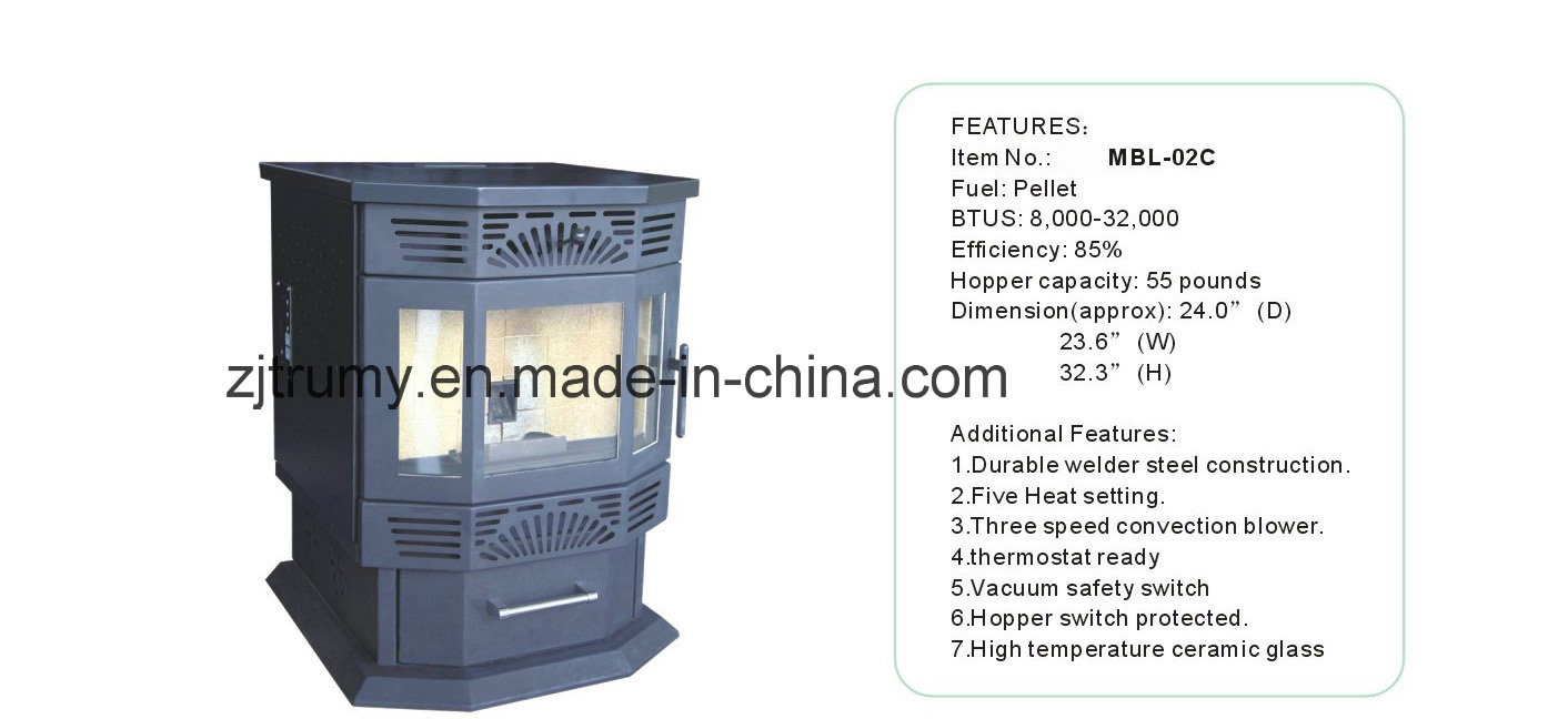 Fireplace Eco Wood Pellet Stove