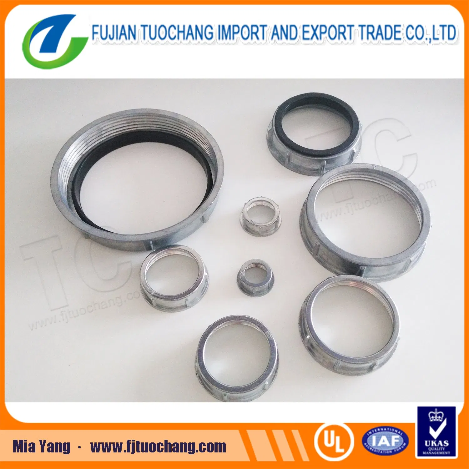 IMC / Rigid Couduit Bushing Die Cast Zinc