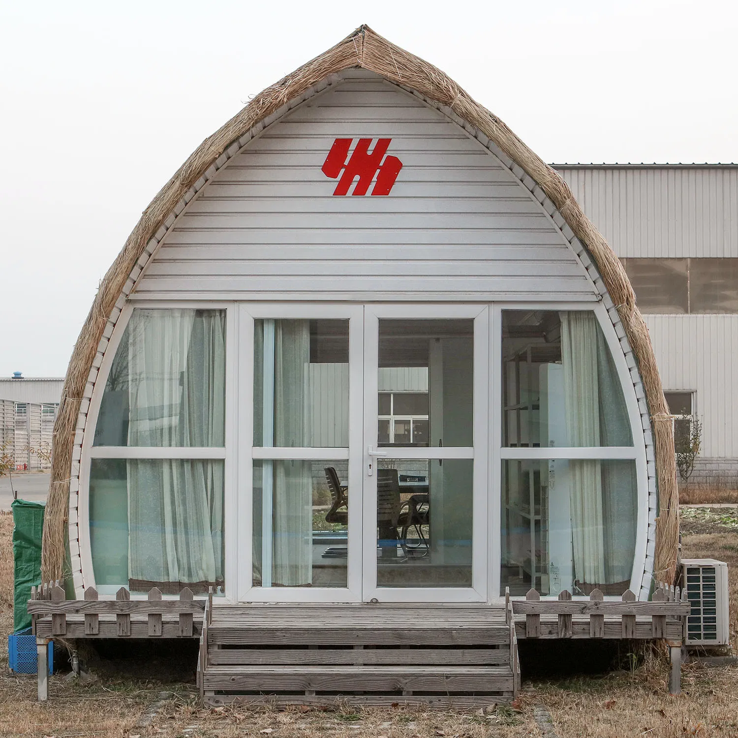 WMCP001 luxury modular prefabricated house steel camping pod tiny home for living