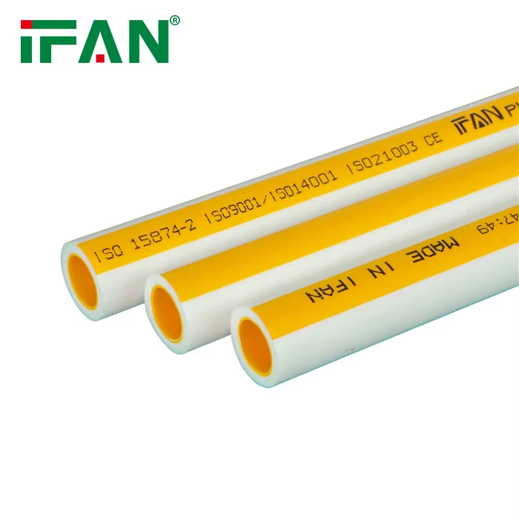 Ifanplus High Quality PPR Plumbing Material High Quality PP-R Pipes PPR Pipes Price Best Seller PPR Fittings Pipe