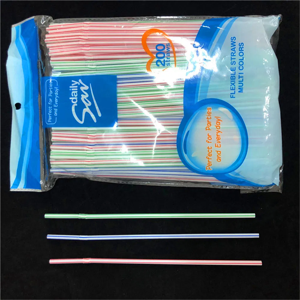 Material PP Plastic Drinking Straw Eco-Friendly Compostable for Home Restaurant