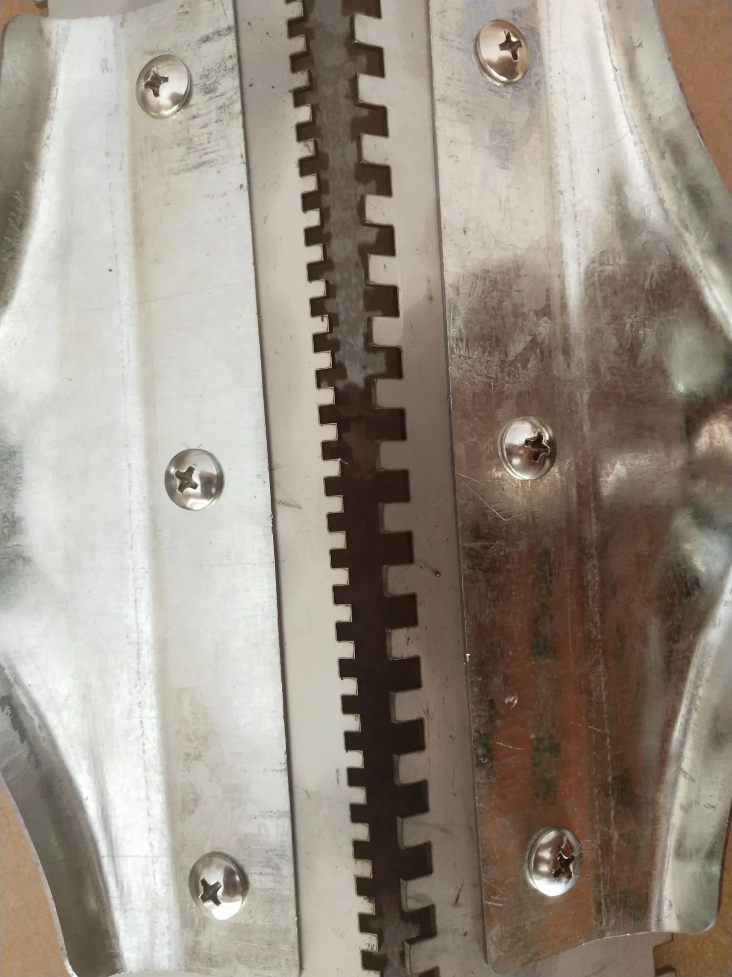 Double Notch Floor Coating Square Teeth Rake U=4mm