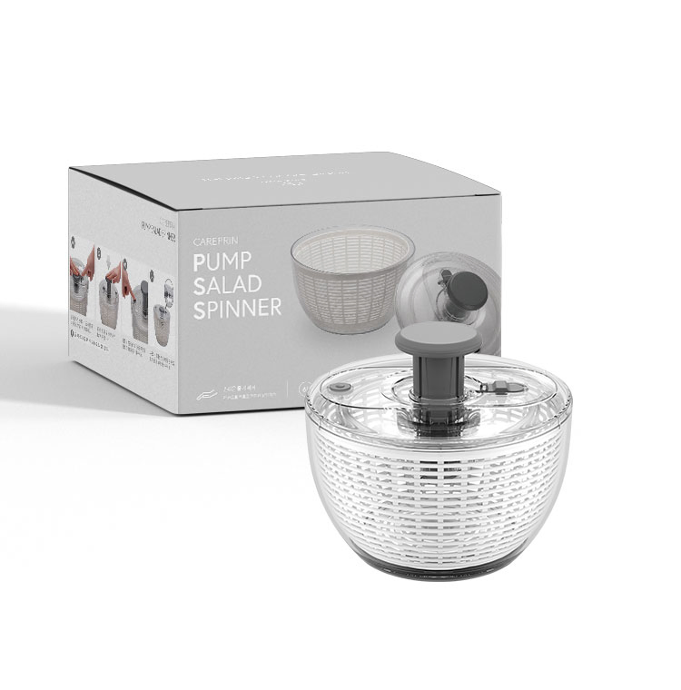 Creative Design Multifunctional Salad Spinner Hand Crank Vegetables Dryer