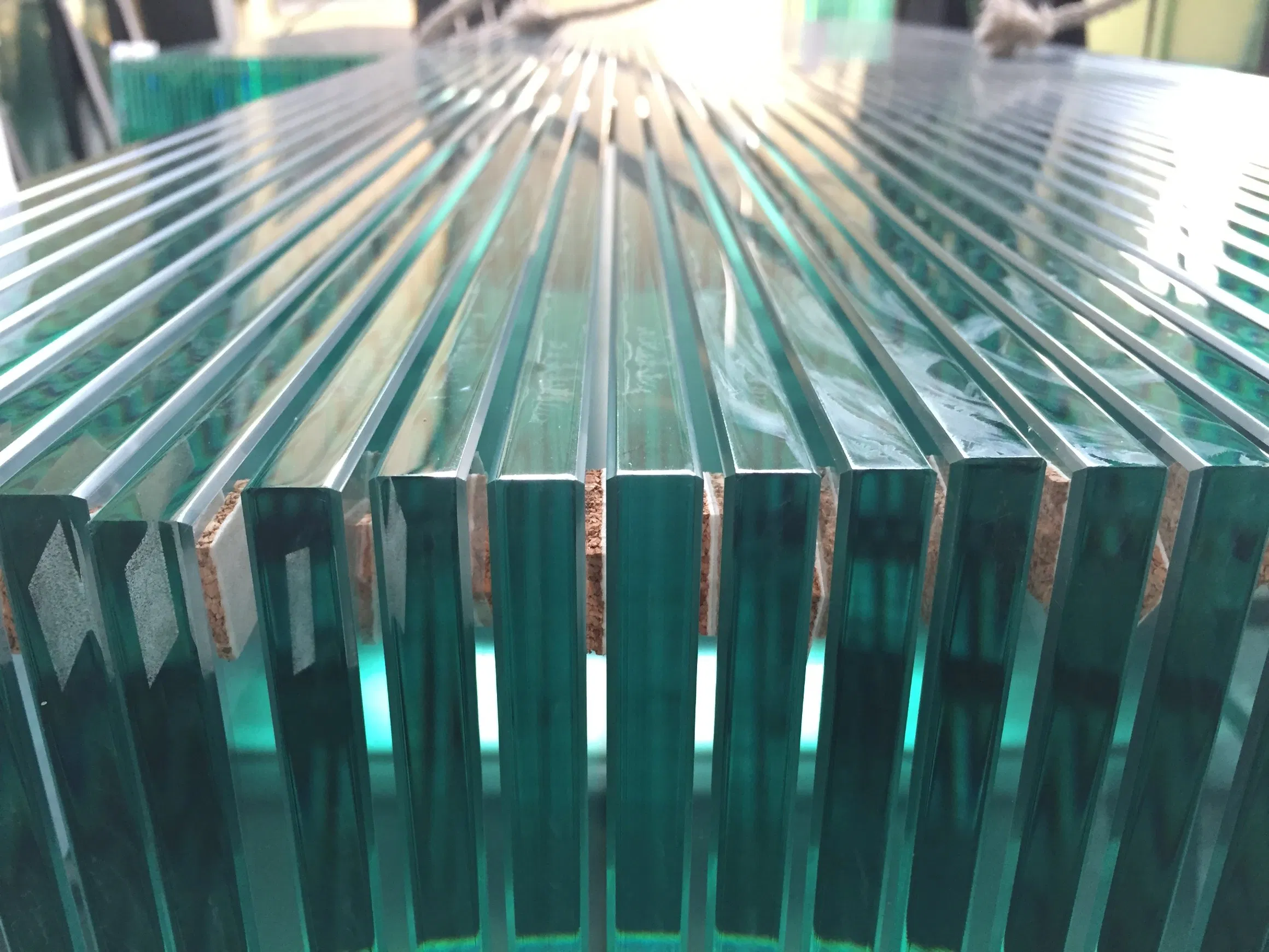 Pool Fencing Glass Panel with Radius Corners R2mm