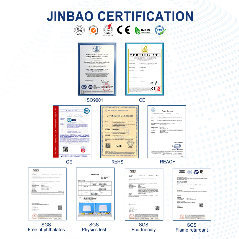 Jinbao Glossy Matt Waterproof UV Resistant Plastic Custom Sign Printing Colored 4mm White Free Manufacturers 8mm 3mm 5mm Sheet PVC Foam Board for Advertising