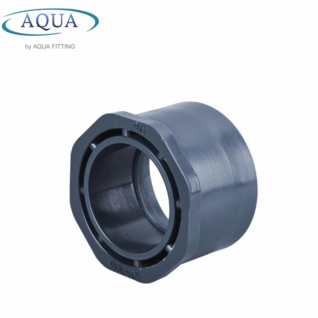Plastic PVC Pipe Fitting Reducing Adapter UPVC Insert Bushing