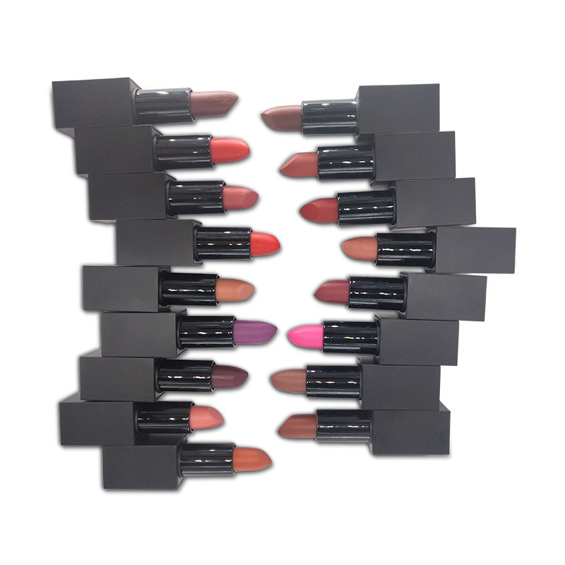 Factory ODM OEM Wholesale Long Lasting Waterproof Nude Lipstick Private Label Custom Lip Stick Cosmetics Matte Lipstick