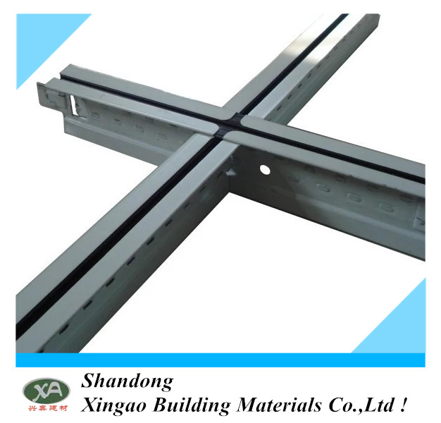 Popular Metal Ceiling T Grid Suspended Flat Ceiling T Bar