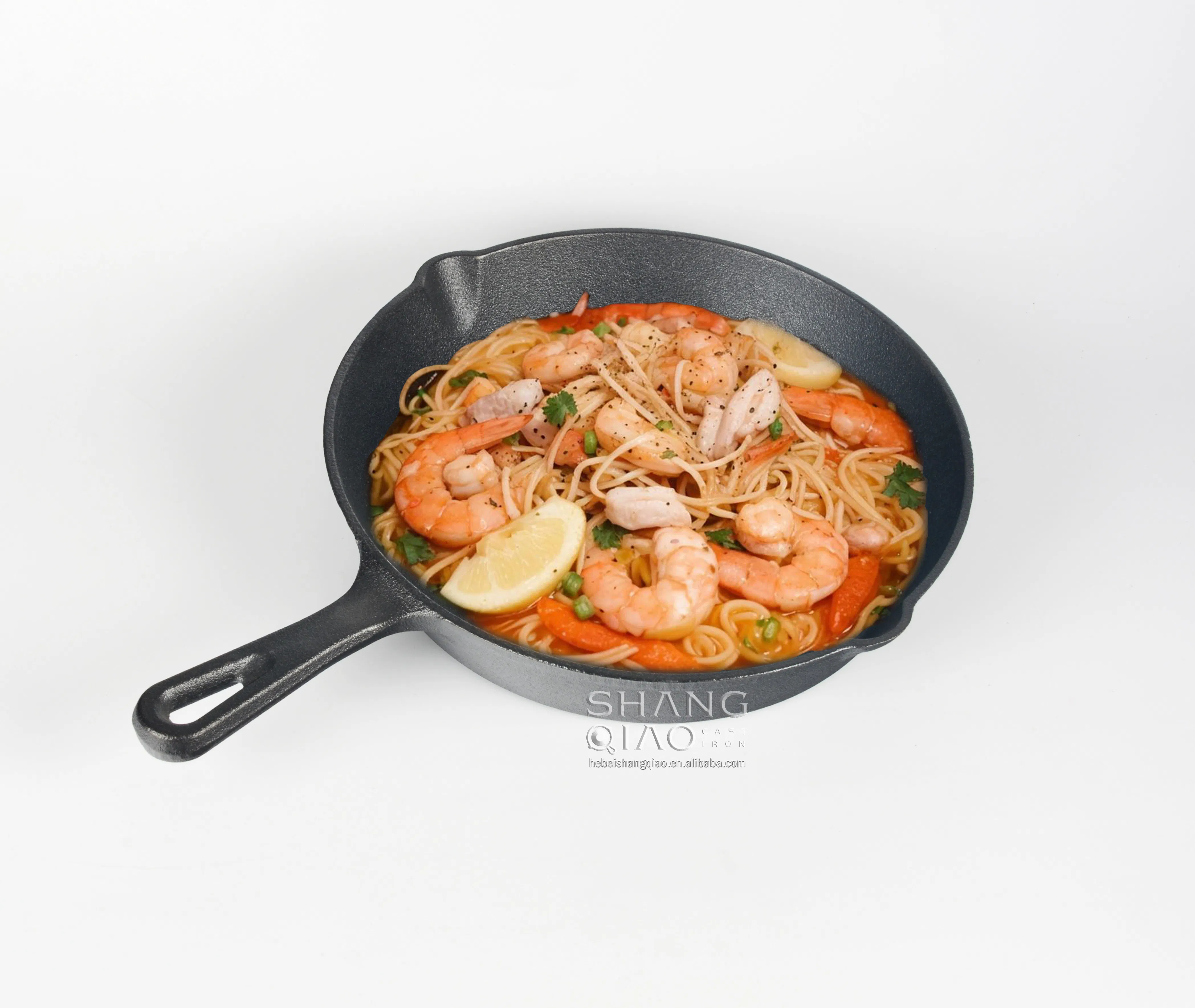 Чугунная сковорода 8 дюймов, предварительно прокаленная