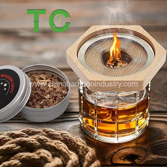 Factory Price Whiskey Cocktail Smoking Infuser Kit Cocktail Smoker Kit with Torch Drink Smoker Infusion Kit