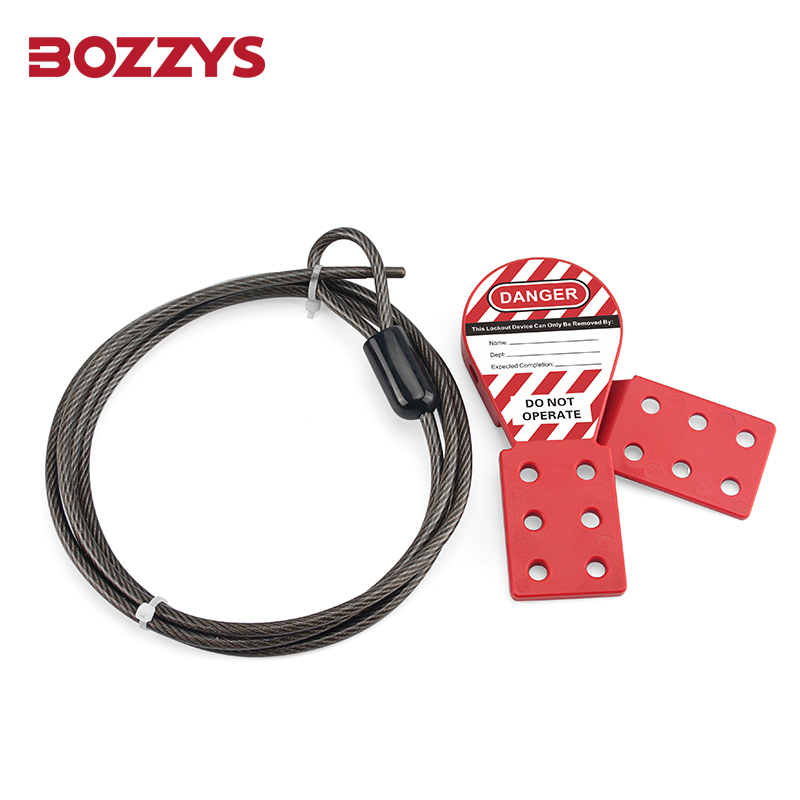 Industrial Safety Cable Lock out Device Used with Loto Padlock