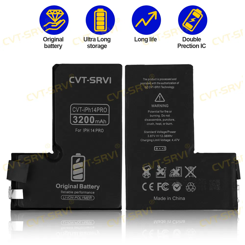 Аккумулятор для iPhone 14 Pro, 3200mAh, с ремкомплектом