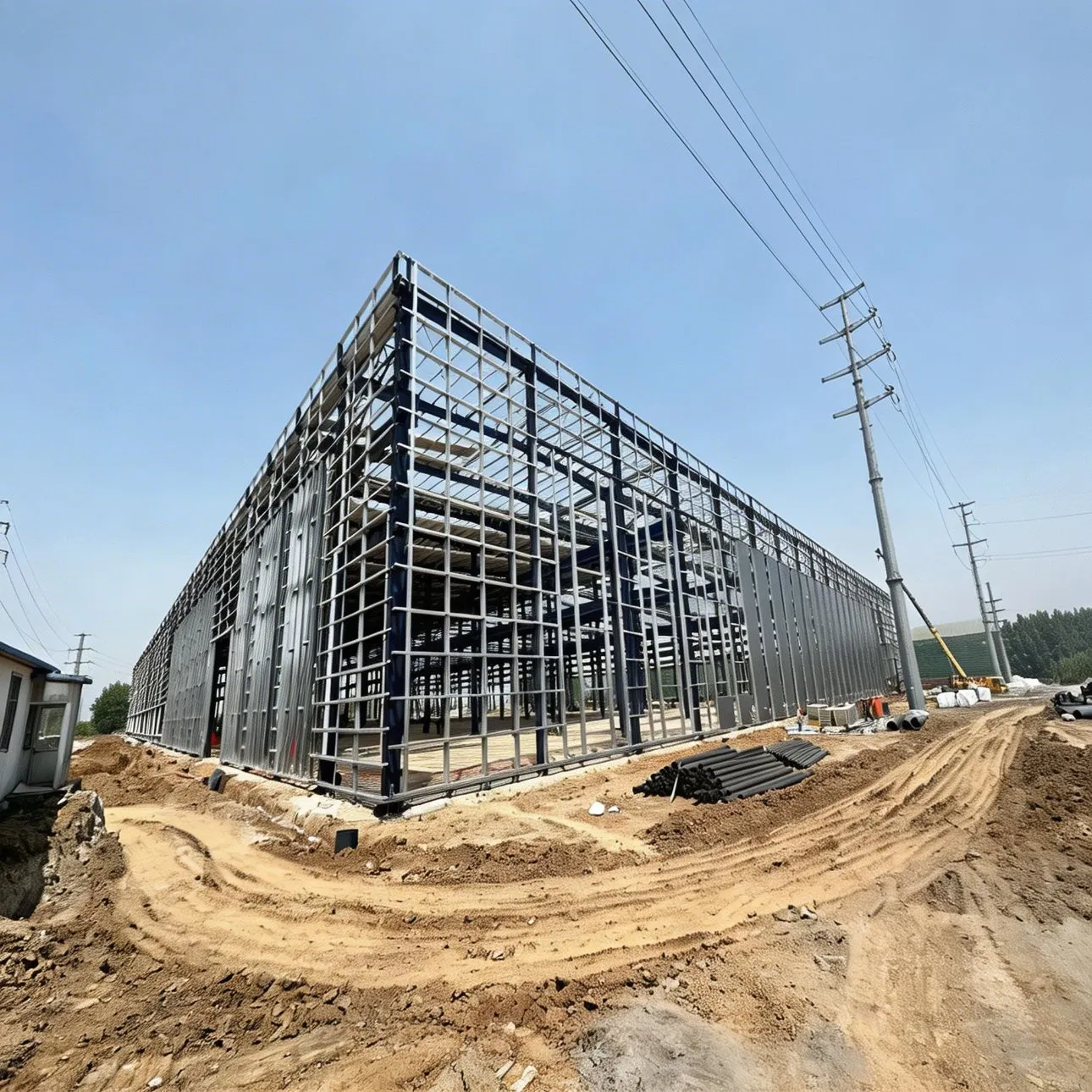 Lightweight Steel Structures for Efficient Warehouses and Offices