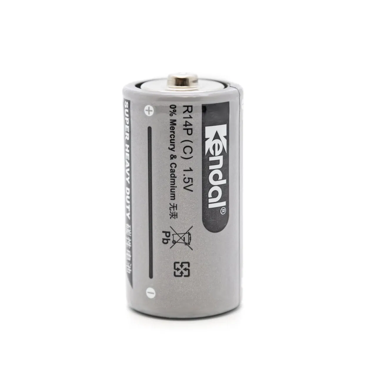 Батарейка сухая UM-2 R14 (C) 1.5V угольно-цинковая