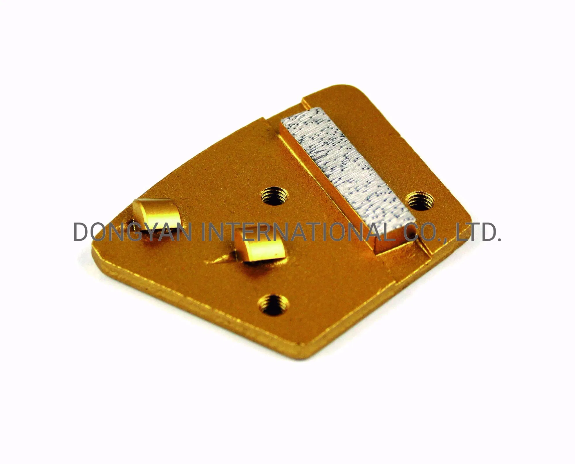 Trapezoid Metal Bond PCD Diamond Grinding Shoe Plates Disc for Grinding Concrete