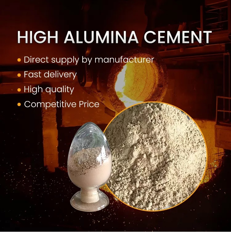 Ca50 Various Grades Refractory Aluminate Cement of A600, A700, A900 Refractory Cement