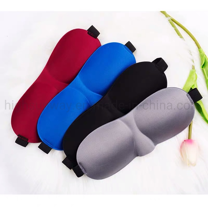 Cosmetic High Quality Disposable Neoprene Nylon OEM 3D Soft Comfortable Breathable Silk Sleep Eye Patch Mask