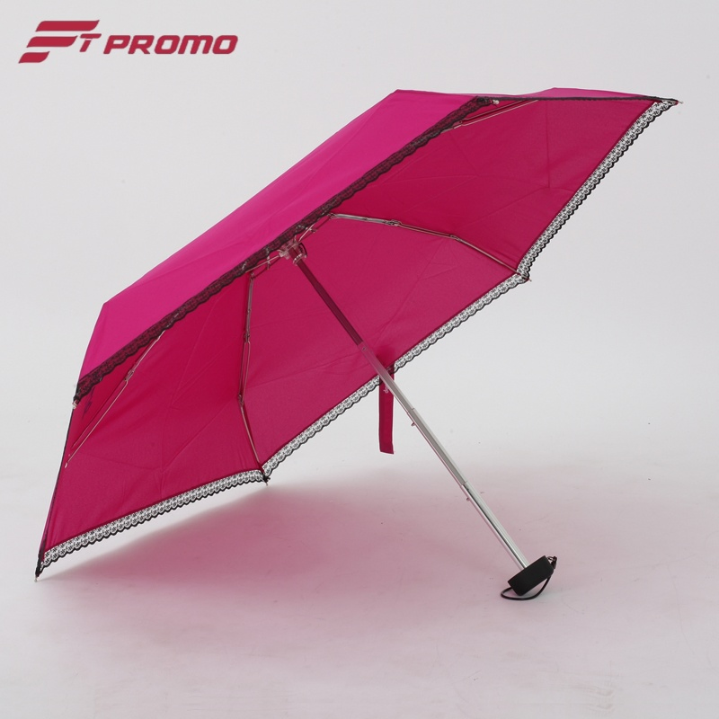 Manual Open 5-Section Folding Umbrella
