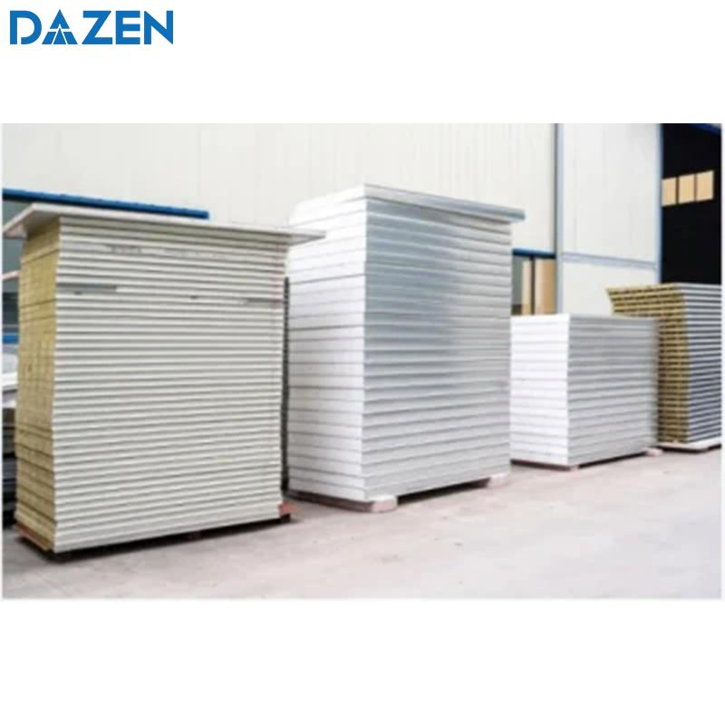 Chinese Cheapest Insulated Rock Wool Heat Resistant Sandwich Panel
