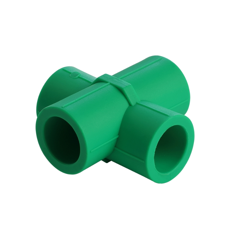 High Quality Pn16 Pipe Fittings with Smooth Surface Plumbing Fitting PPR Corss for Water Application