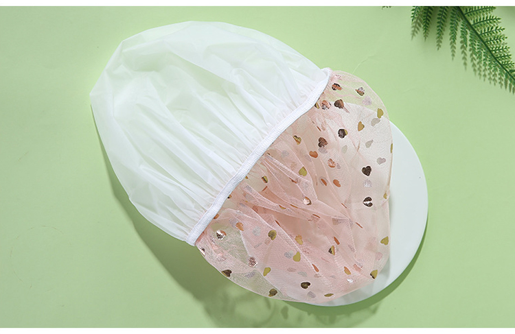 Lameila Adult Shower Cap Waterproof and Smokeproof Hood Waterproof Bathing Cap
