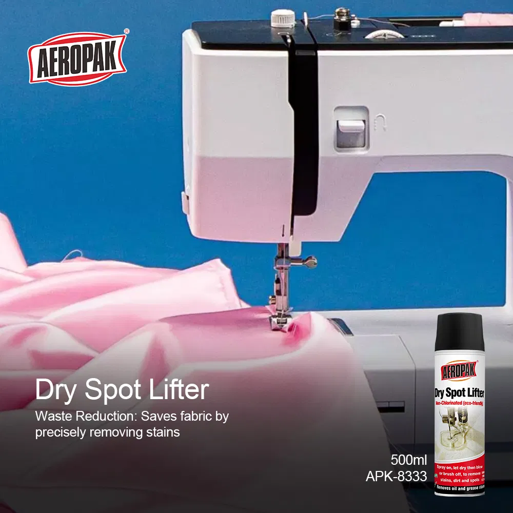 Aeropak 500ml Anti-Stain Aerosol Multi-Material Universal Stain Lifting Agent Gentle Stain Lifter Spray for Silk Fabric
