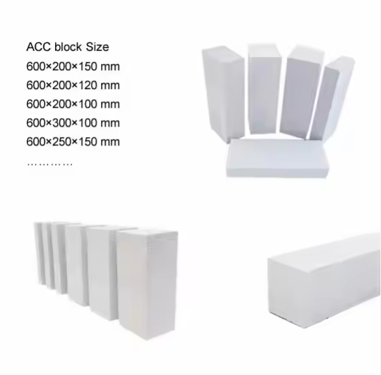 Autoclaved Light Weight Concrete Block AAC Wall Block