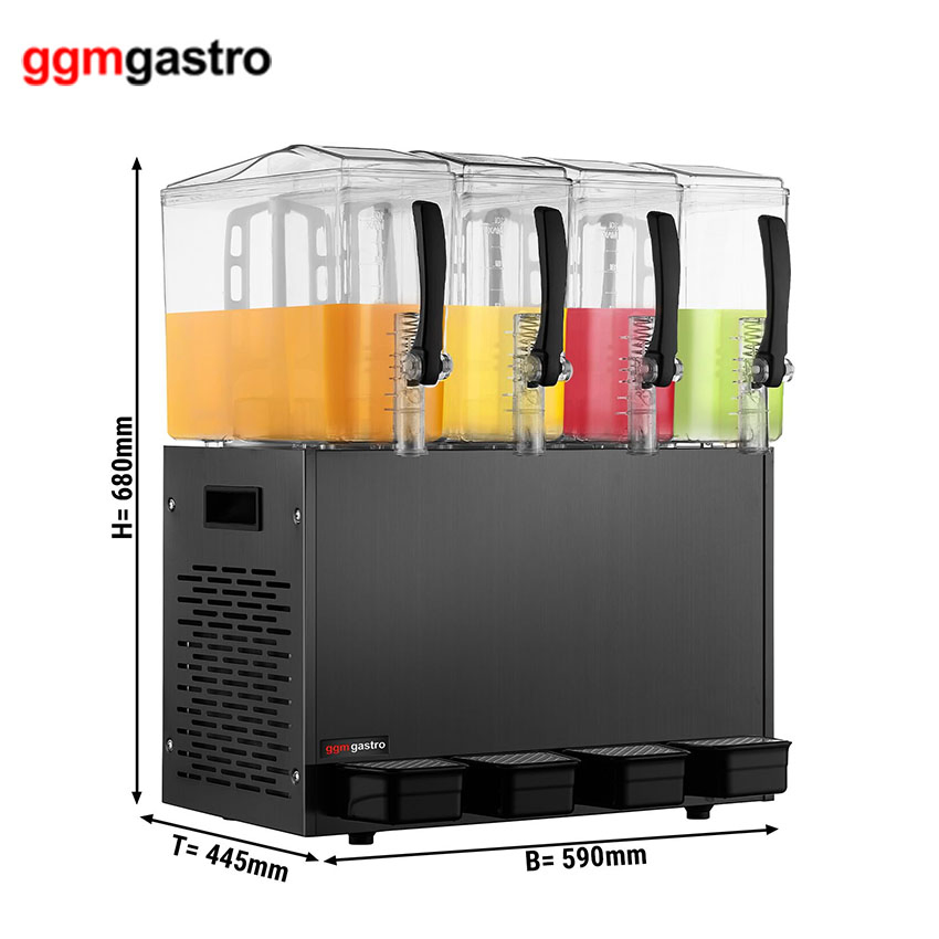 Commercial High Quality 4 Tanks Cold Juice Dispenser Beverage/Large Capacity Drink Dispenser