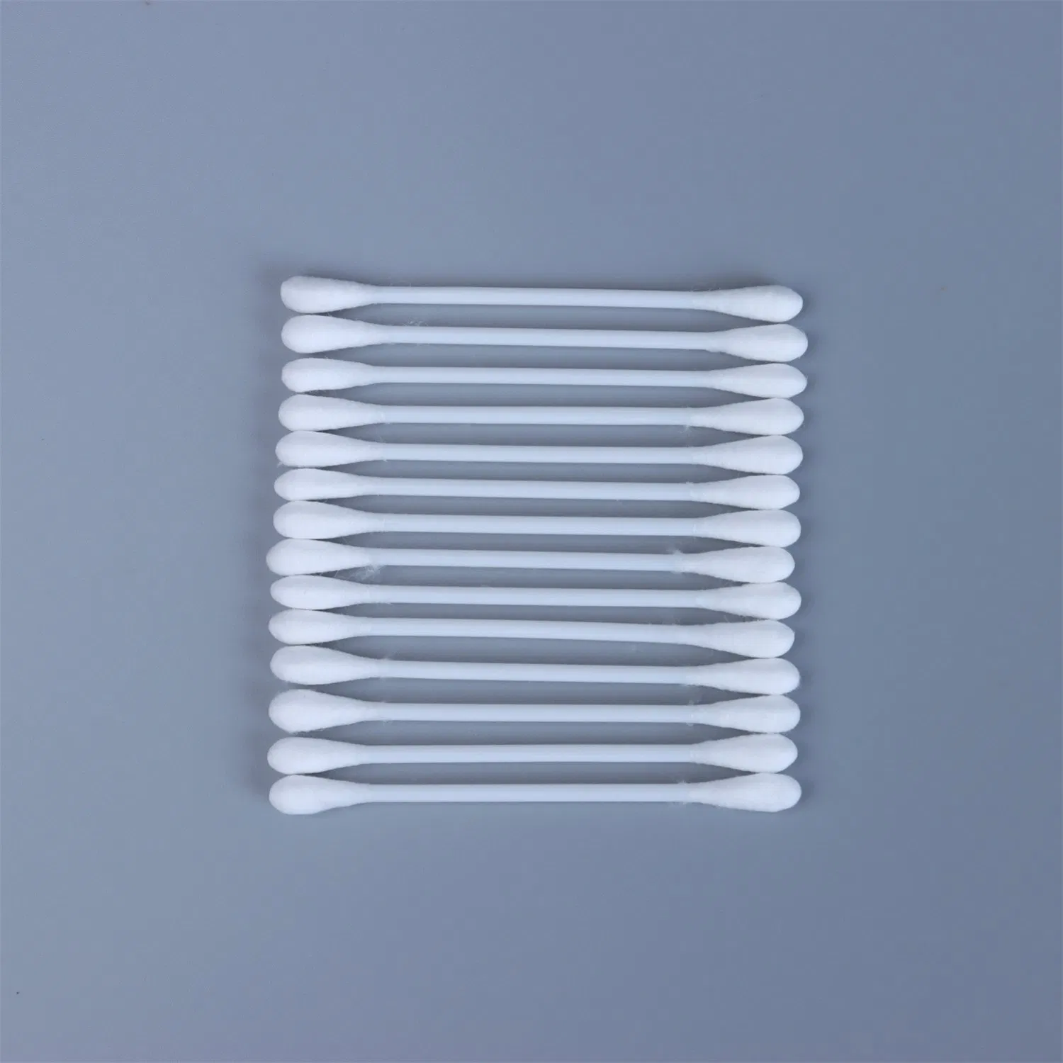Basic Customization Hot Sell Double Head Cotton Swab Plastic Ear Cleaning Cotton Bud