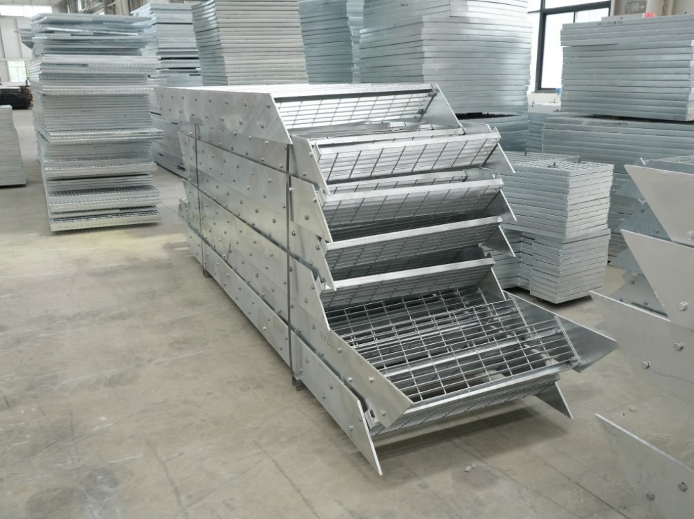 Galvanizing Grating Stainless Steel Storage Racks Powder Coating Surface Treatment Platforms with Industry Safety Standard