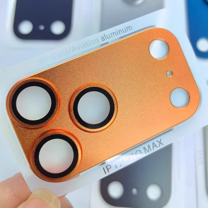 Защитная плёнка 3D Metal CD для камеры iPhone 17