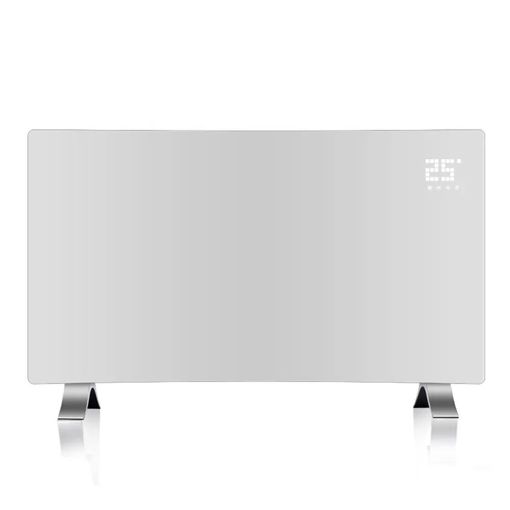 Touch Screen Wall Mounted Electric Fast Heating House Use Glass Convector Heater