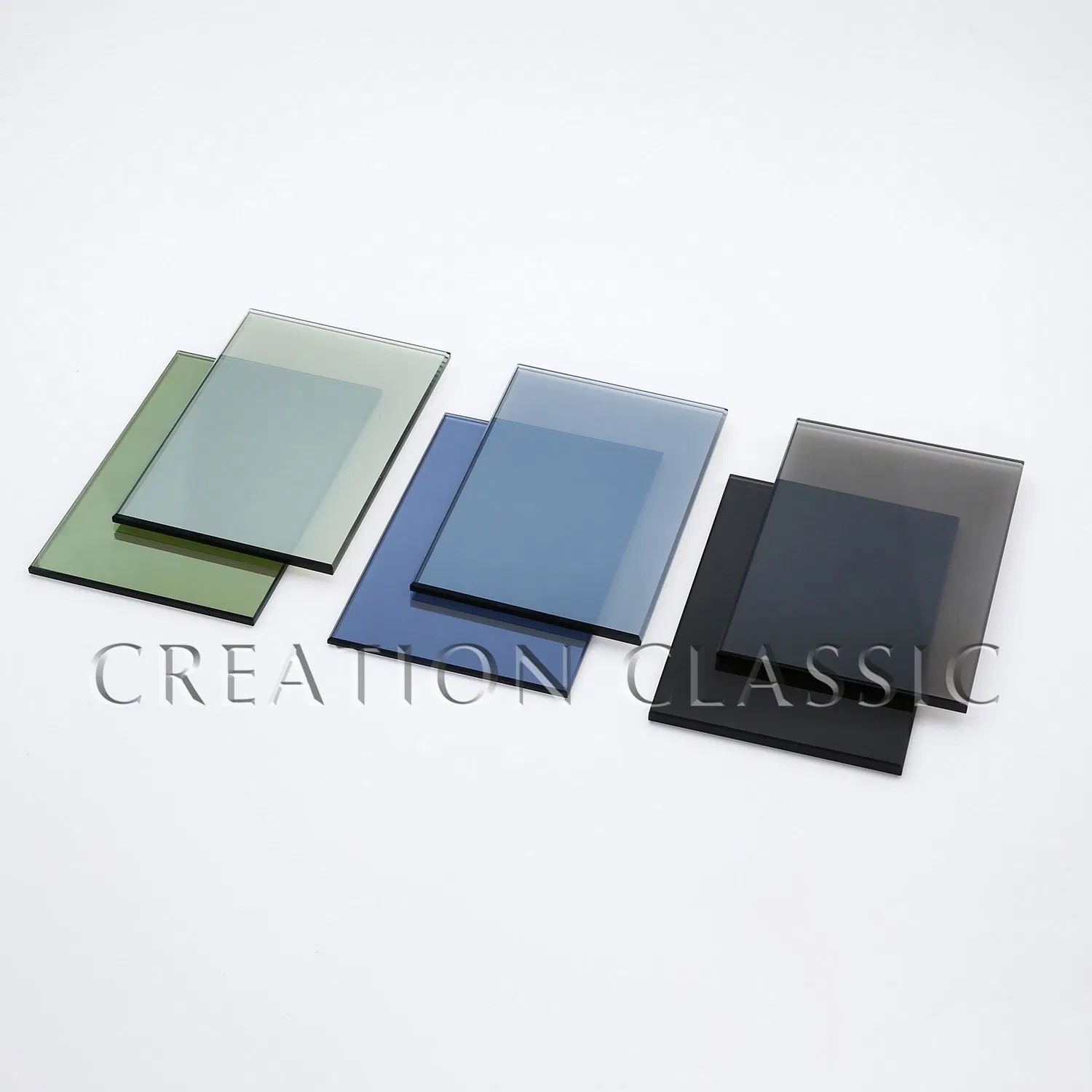 6.38mm 8.38mm 8.76mm 10.38mm Clear /  Colored Safety Building Laminated Glass 