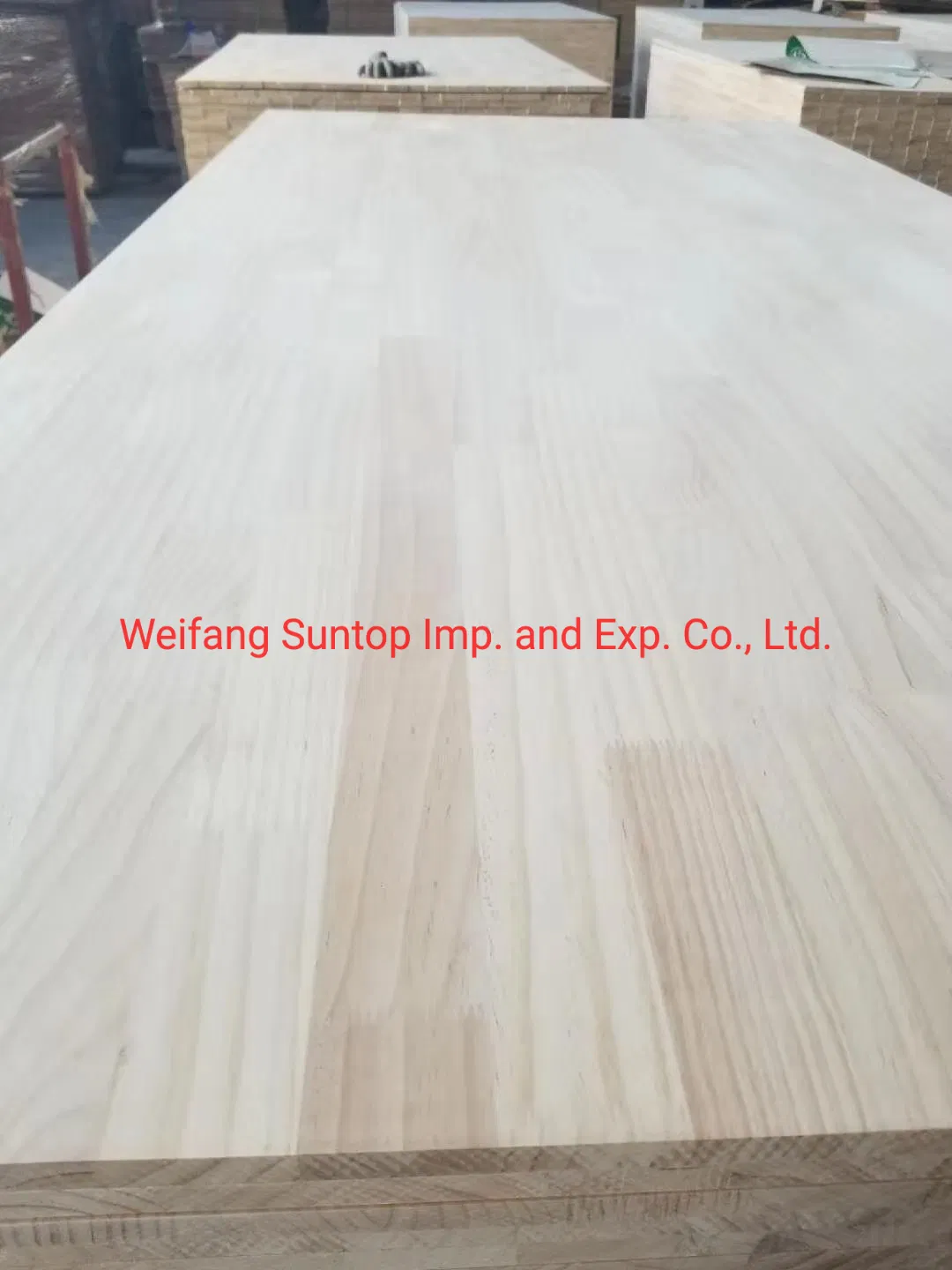 Pine Finger Joint Board for Korea Market.