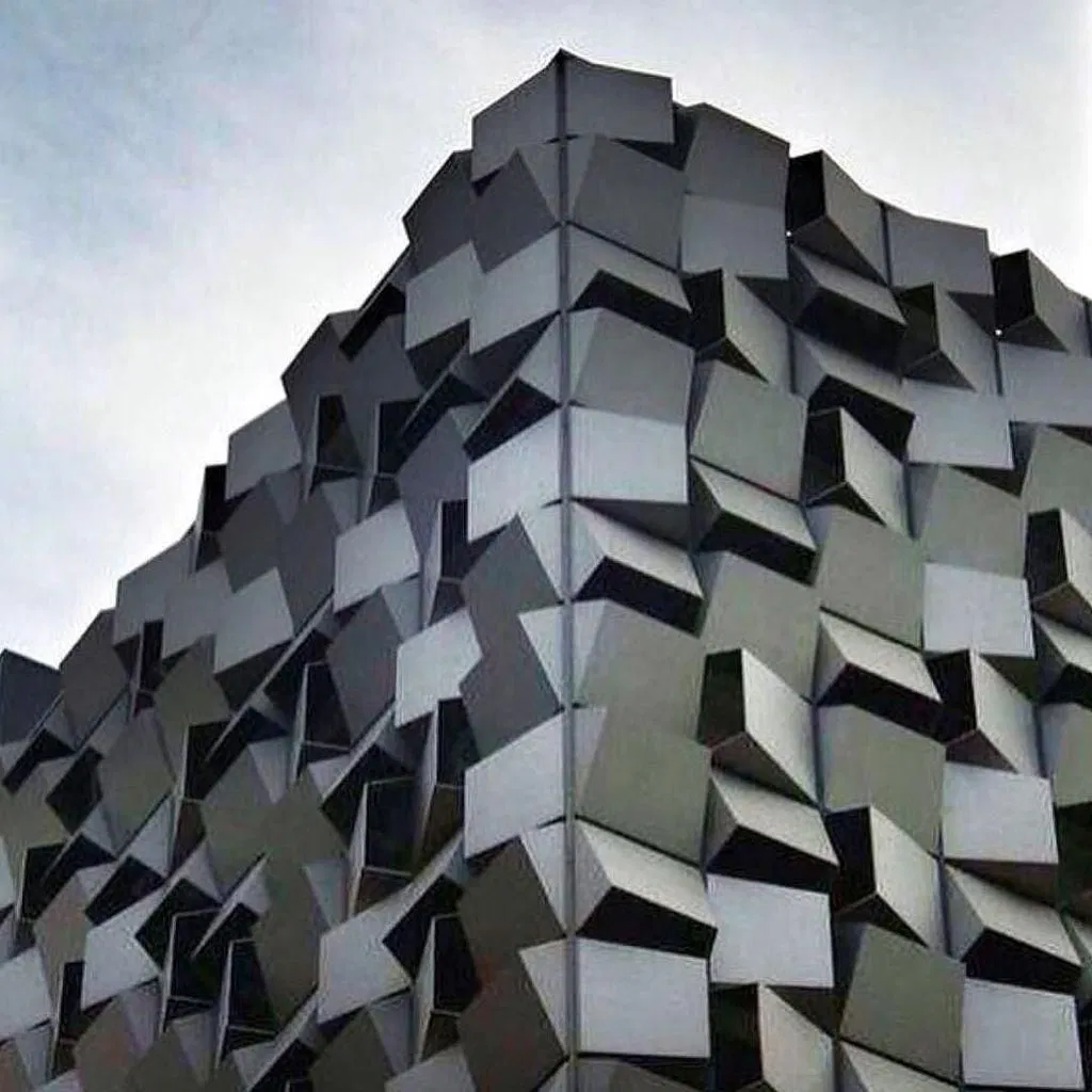 Exterior Facade Aluminum Decorative Curtain Wall Composite Panels