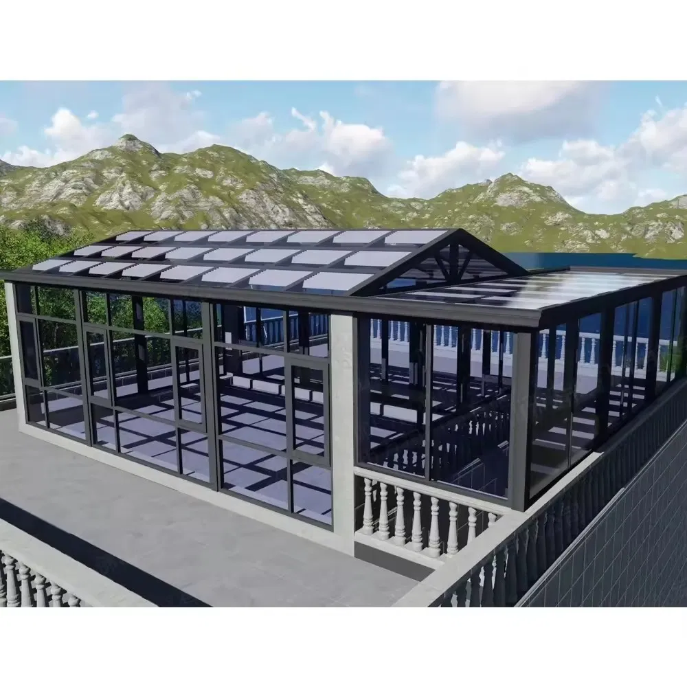 High Quality Prefab House Prefabricated Conservatory Modular Sunroom