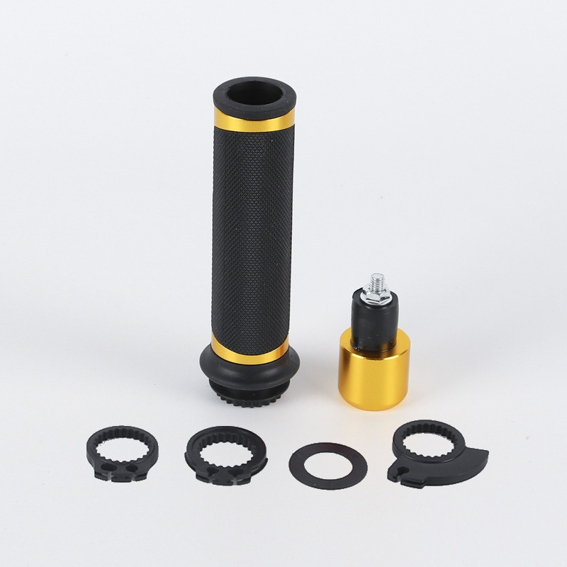 Universal Comfort Grips with Non-Slip Pattern for Motorcycles and Scooters