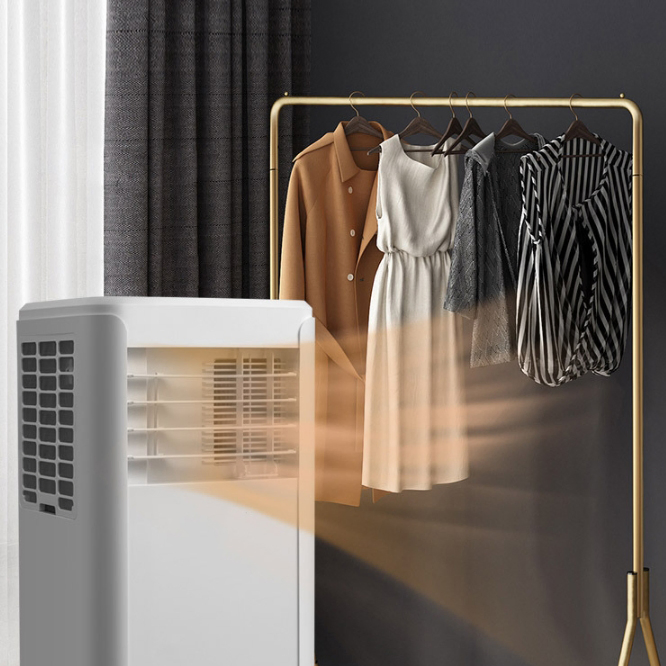 Mini Portable Cooling Air Conditioner for Camping Home Quiet with Remote