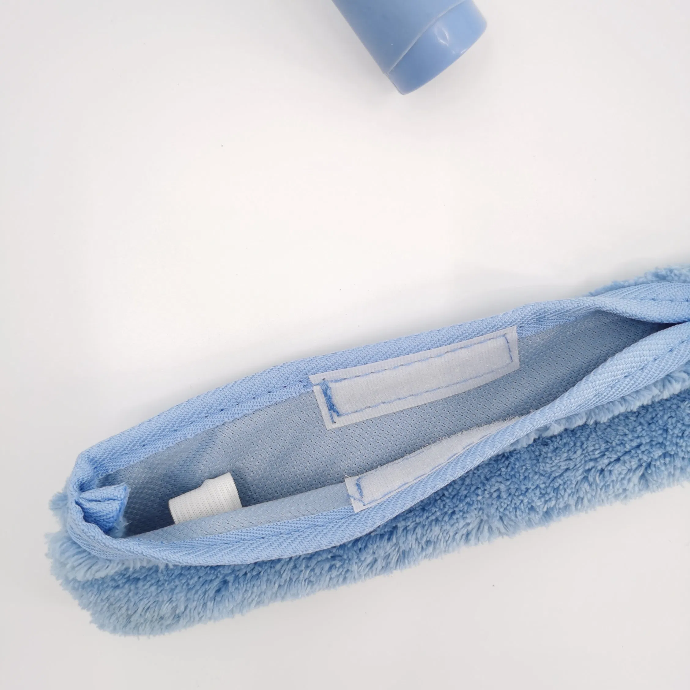 Household Window Cleaner Integrated Glass Scraper Built-in Tool with Soft Plastic Handle