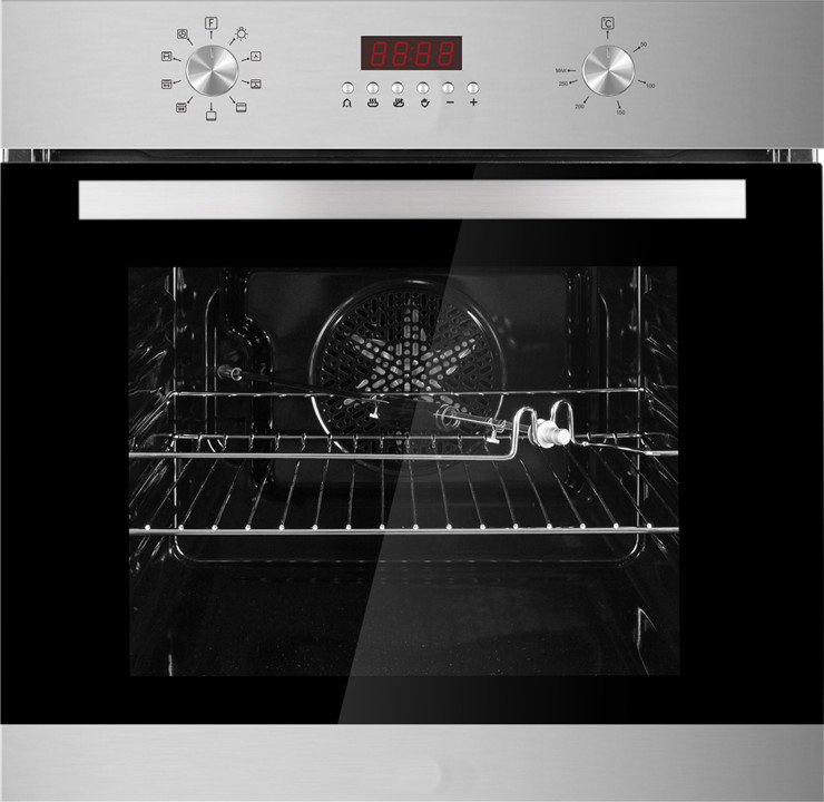 71L Kitchen Appliance Electric Wall Oven Built in Electric Oven with Rotisserie