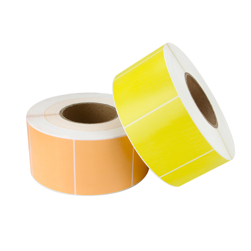 500 Pieces Rectangular Colored Coding Barcode Label Colored Name Tag Adhesive Label