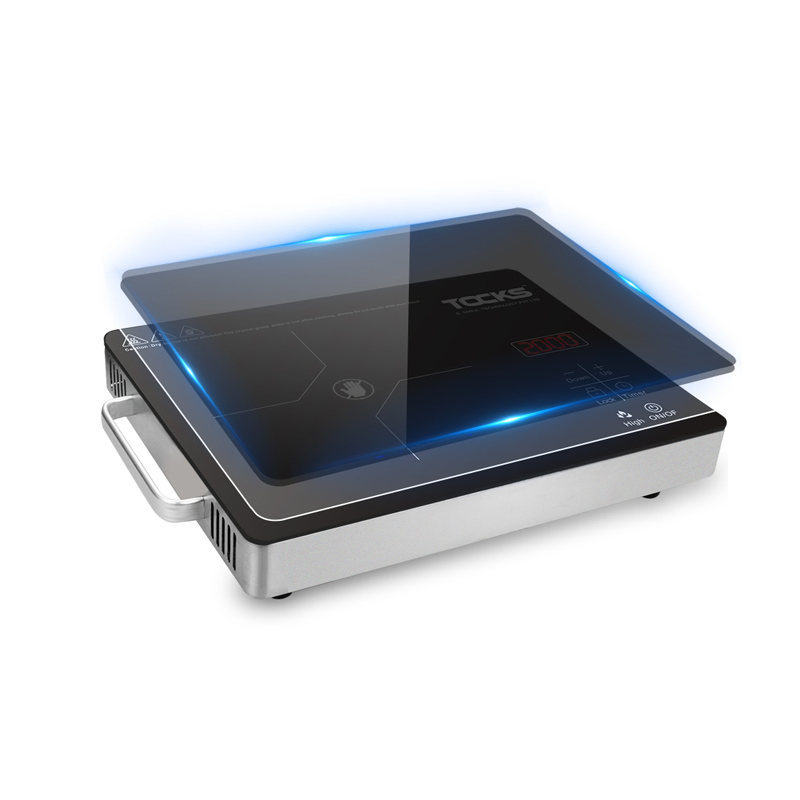 2000W Premium infrared radiant cooktop induction stove for stir-fry pan cooking and BBQ CC-031