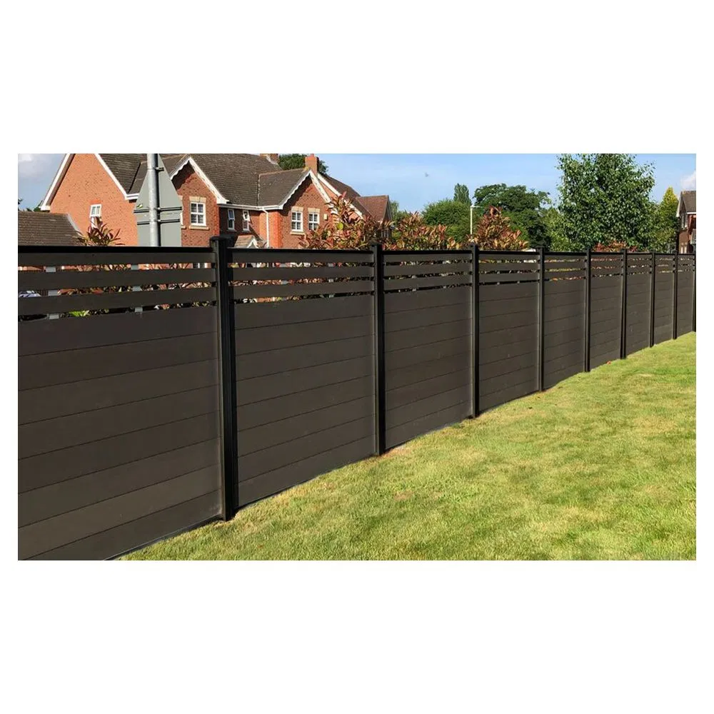 Wood Plastic Easily Assembled Customized WPC Garden Design WPC Garden Fence