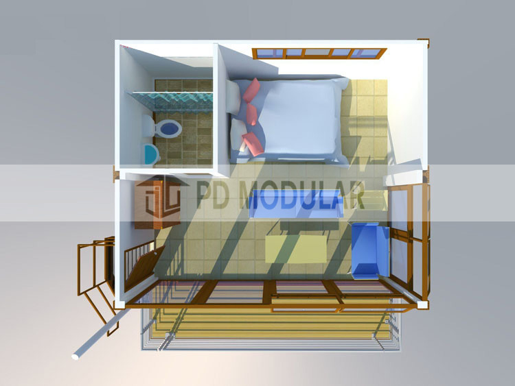 Luxury Fully Furnished Container Mobile Homes Prefab Hotel for Sale