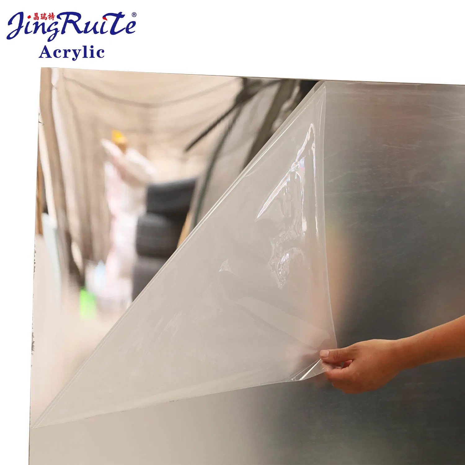 Mirror Acrylic Sheet Factory Cutting Plastic Coloured Acrylic Sheets Mirrored for Decoration